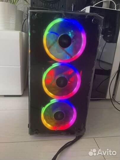 Игровой компьютер на базе ryzen 5500 и rx 6650 xt