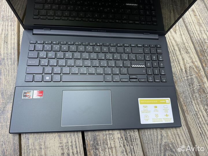 Новый ноутбук Asus 15,6 oled Ryzen 5-7520U