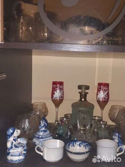 Фарфоровая посуда гжель