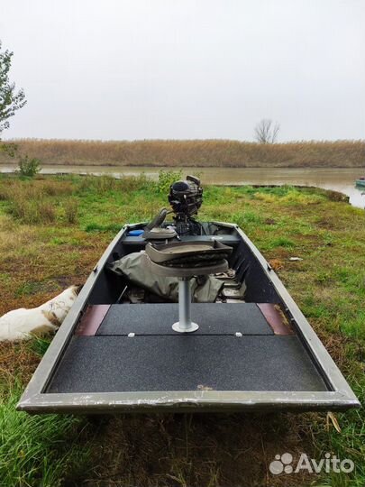 Болотоход grizzly с мотором Pro drive 36 лс