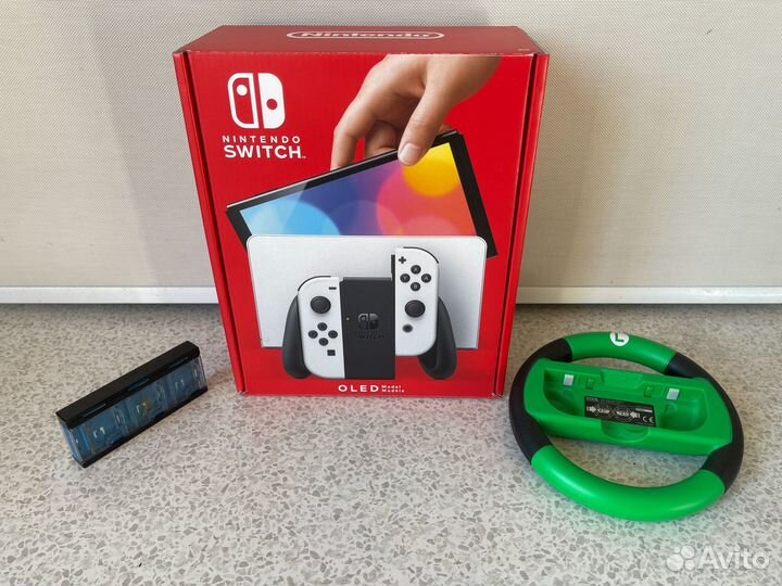 Nintendo Switch Oled + 500 игр