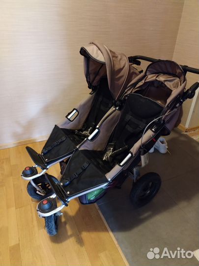 Коляска для двойни 2 в 1 TFK