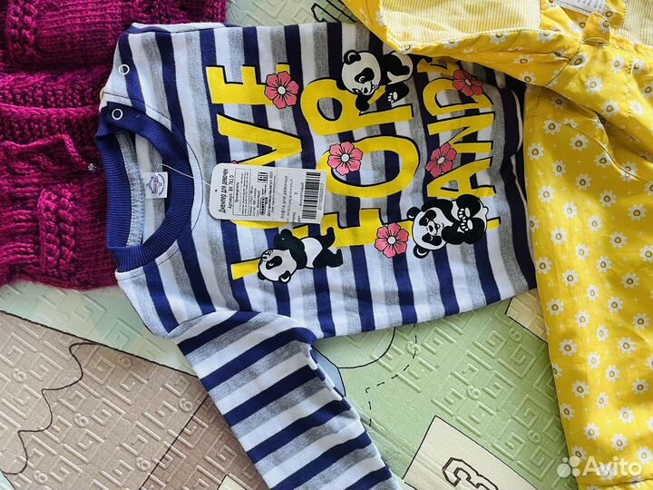 Вещи пакетом осень 86-92 для девочки