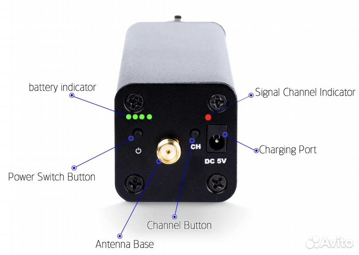 Аккумуляторный WiFi DMX контроллер с приложением