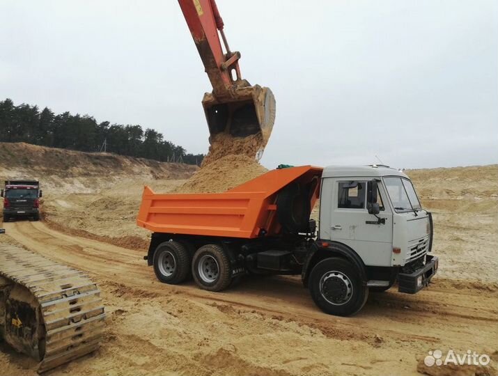 Грузоперевозки / Вывоз мусора / Доставка / песка