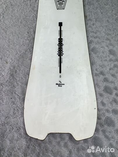 Сноуборд 158 кембер Burton Skeleton Key