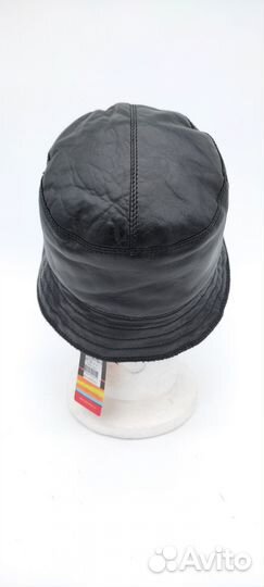 Шляпа-панама из натуральной кожи