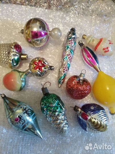 Елочные игрушки СССР