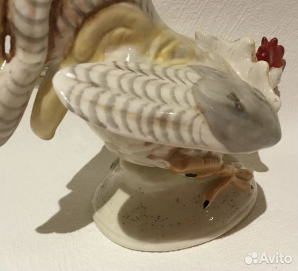 Статуэтка. петух. фарфор. графенталь. германия