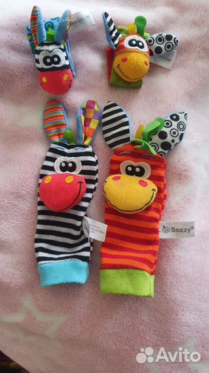 Носочки погремушки