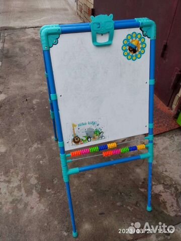 Мольберт детский двусторонний