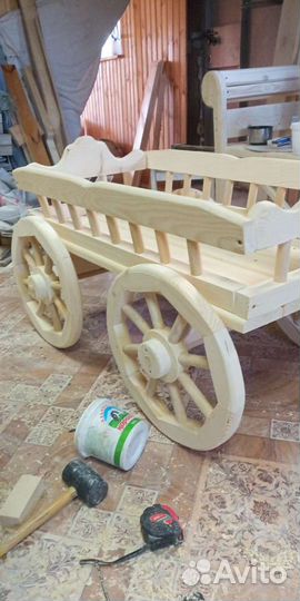 Деревянные колеса для телеги