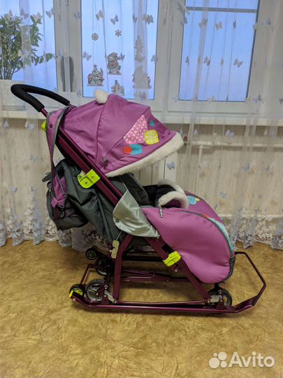 Коляска санки Ника 7-6