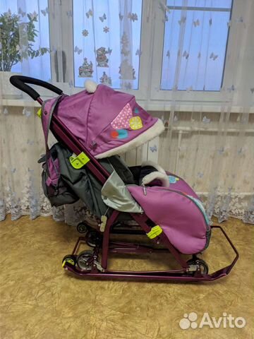 Коляска санки Ника 7-6