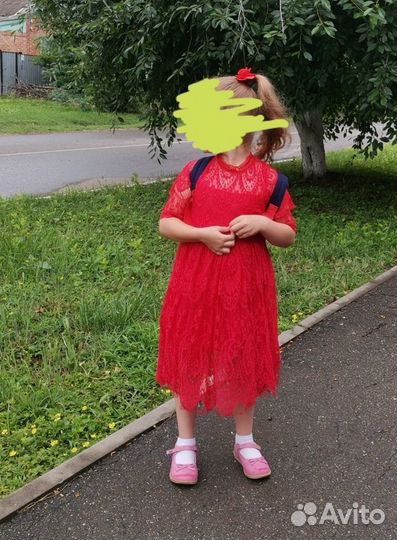 Платье для девочки 110 116