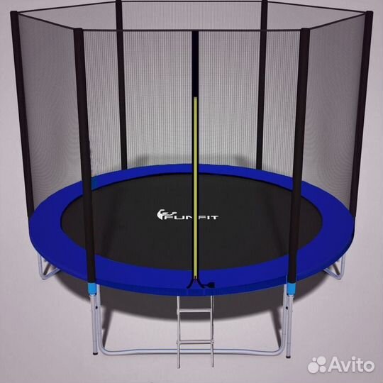 Батут FunFit 10 FT 312 см PRO синий