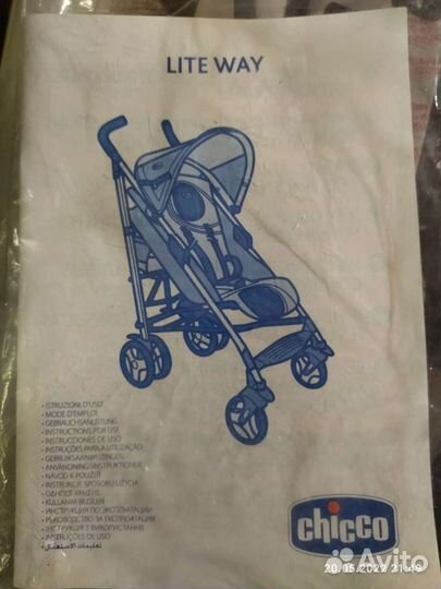 Накидка для Коляски chicco lite way
