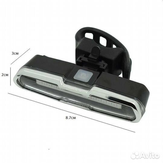 Фонарь велосипедный YZ-1486 200м