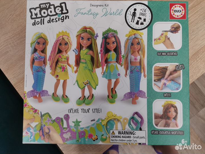 Кукла my model doll design. Собери её сам