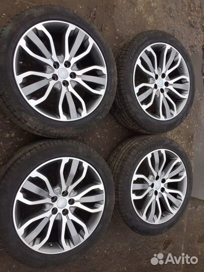 Диски с резиной колеса R21 Range Rover L494