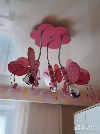 Люстра в детскую комнату