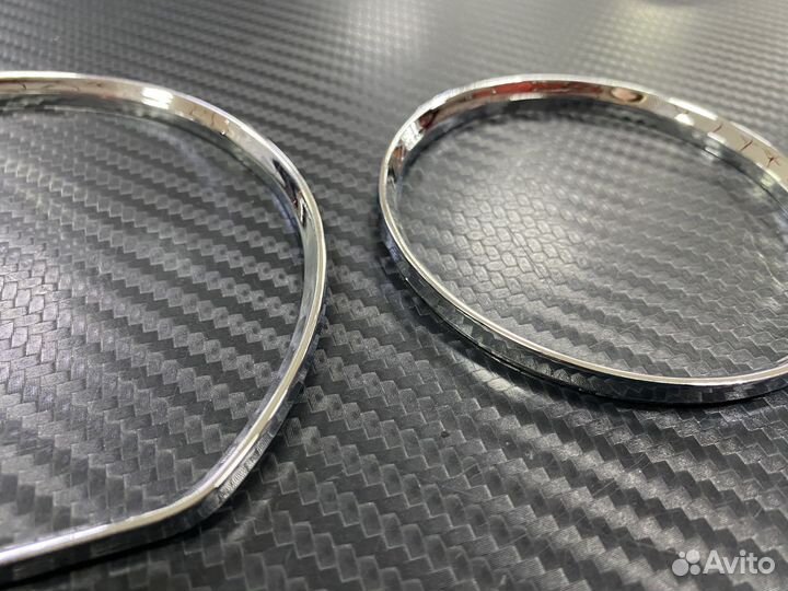 Кольца в панель приборов Mercedes w210 / w202