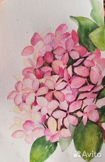 Рисунок акварель, оригинал