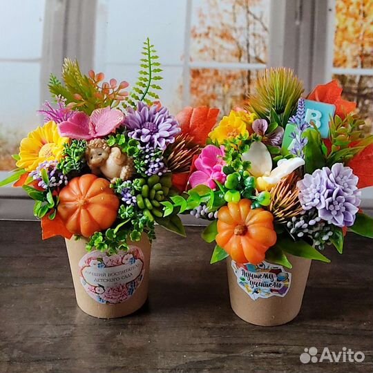 Мыло ручной работы букеты