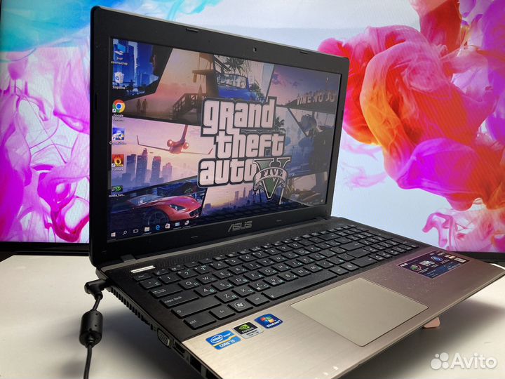 Игровой ноутбук Asus core i5 2видеокарты
