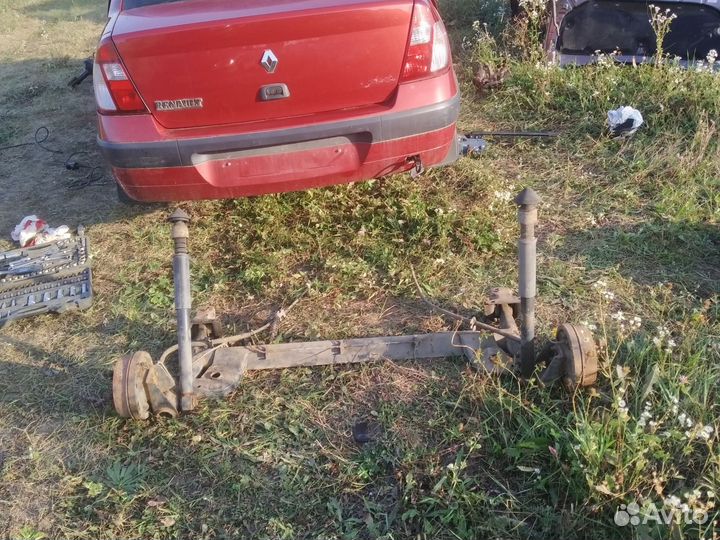 Задняя балка Renault Symbol
