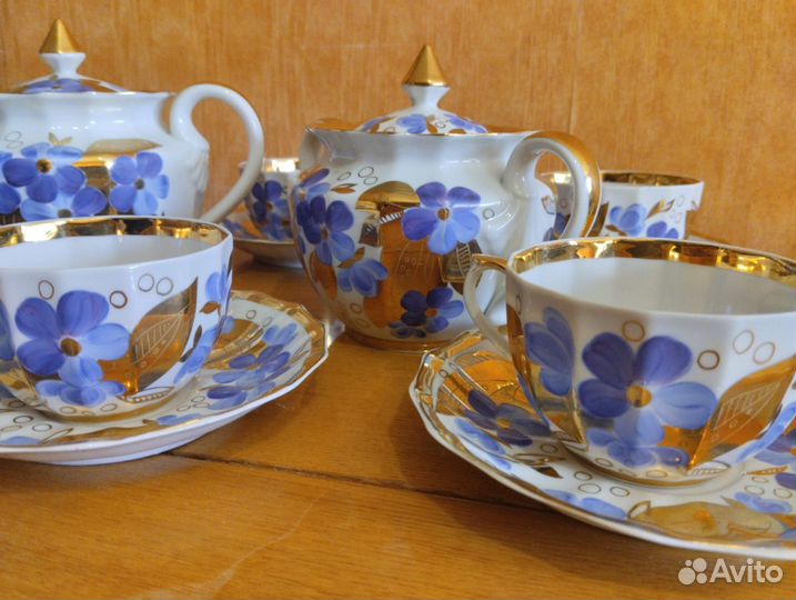 Чайный сервиз вербилки СССР