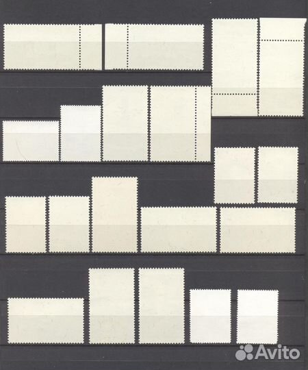 1969 - 84 г. г. UK(3): Гернси, чистые** марки