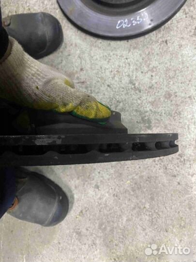 Диск тормозной задний Mercedes-Benz Gle W166