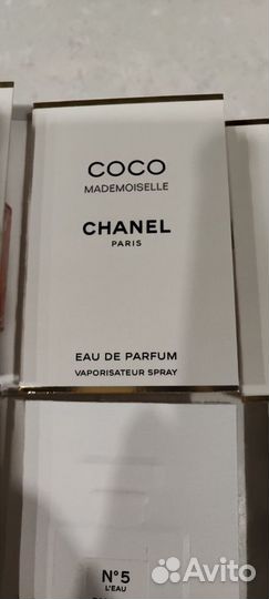 Chanel coco mademoiselle, #5 l'eau