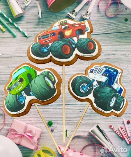 Имбирные пряники на торт