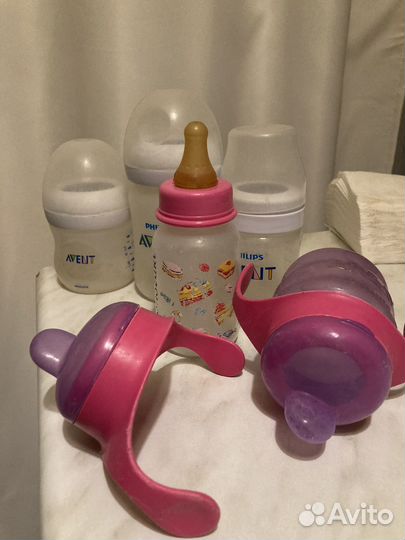 Бутылочки avent