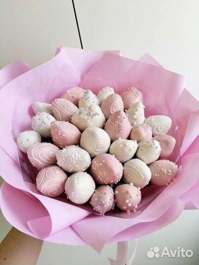 Клубничный букет с доставкой