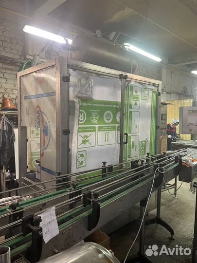 Линия розлива газ. воды (автомат 3000 б.ч.)