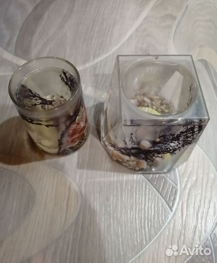 Стакан для зубных щеток и подставка под ершик