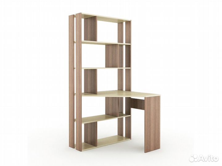 Стол компьютерный угловой белый Хит