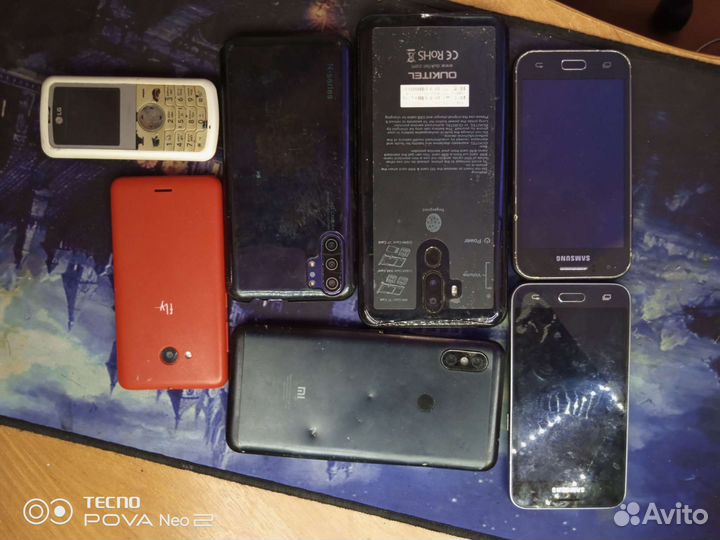 Телефоны на запчасти или под восстановление