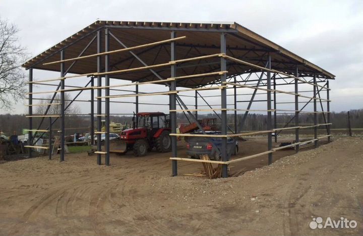 Навес для сельхозтехники
