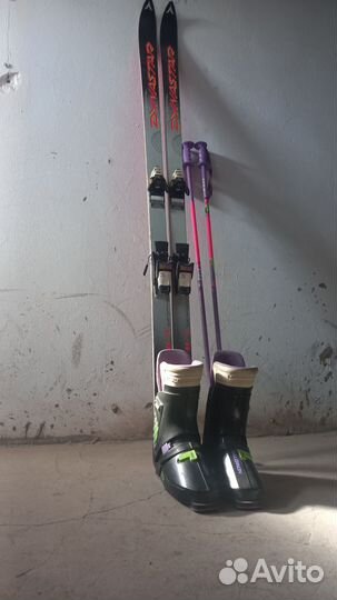 Горные лыжи комплект