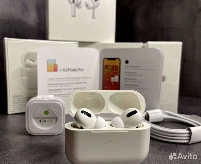 Airpods pro новые + гарантия