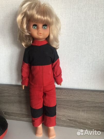Кукла гдр времен СССР 45см