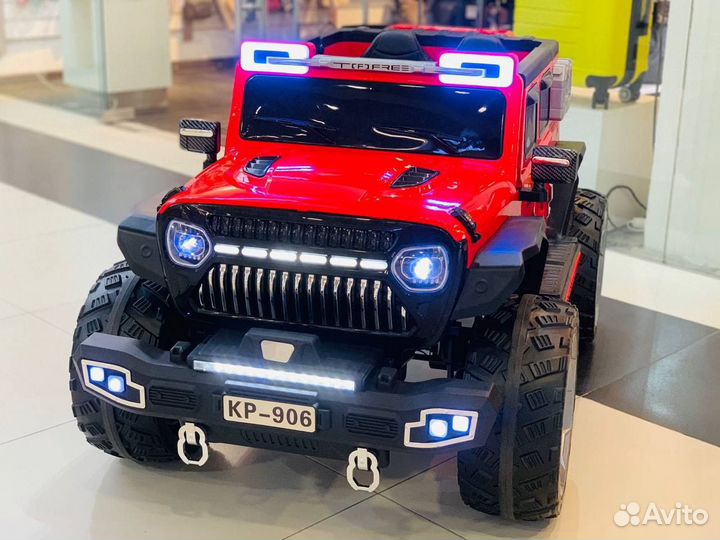 Электромобиль детский Jeep полный привод