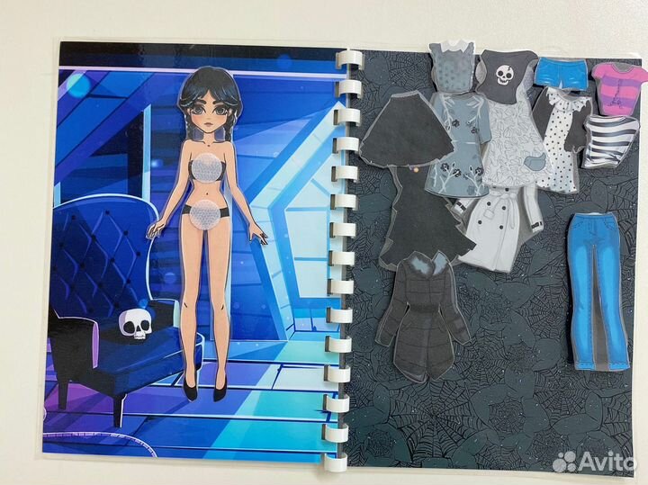 Игра на липучках для девочек «Одевашка»