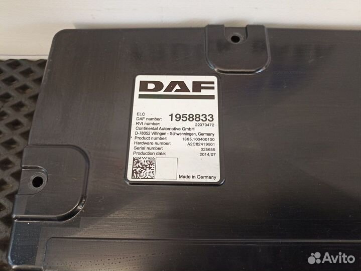 1958833 Блок управления светом Daf XF106
