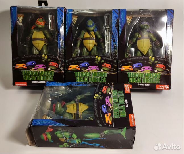 Черепашки ниндзя игрушки комплект