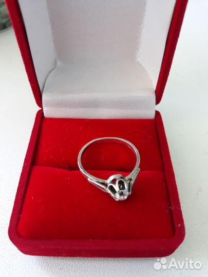 Кольцо серебряное